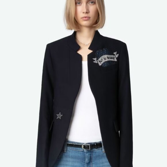 Zadig and Voltaire Very Bis Blazer - Picture 1 of 8